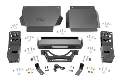Rough Country Suspension Systems - Rough Country Front Hidden Winch Mount Kit for 24-25 Toyota Tacoma 4WD 72011