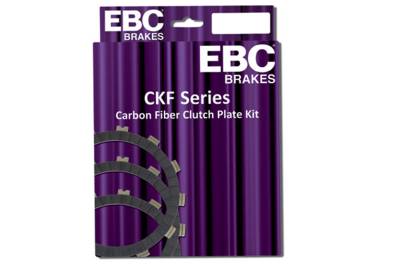 EBC Motorcycle Brakes - EBC Motorcycle Brakes CKF4438 CKF Carbon Fiber MX ATV Clutch Plate Set