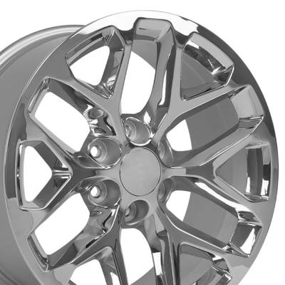 OE Wheels LLC - OE Wheels CV98B 20x9 6x5.5 24mm Chrome CV98B-20090-6550-24C