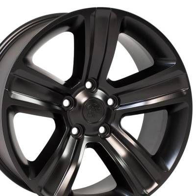 OE Wheels LLC - OE Wheels DG65 20x9 5x5.5 19mm Satin Black DG65-20090-5550-19B1
