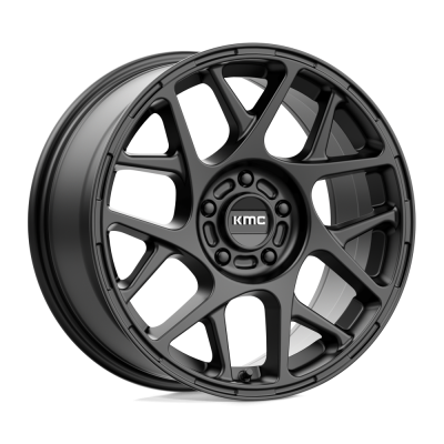 KMC - KMC Wheels KM708 BULLY 17x8 5x120 38mm Satin Black KM70878052738
