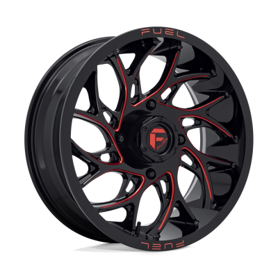 Fuel UTV - Fuel Off Road D779 RUNNER UTV 18x7 4x137 13mm Black/Candy Red D7791870A644