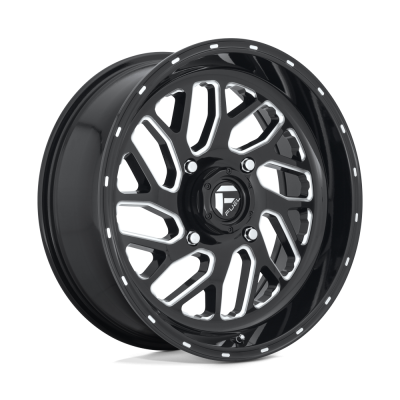 Fuel UTV - Fuel Off Road D581 TRITON 18x7 4x137 13mm Gloss Black/Milled D5811870A644