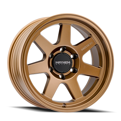 Mayhem - Mayhem 8307 CONVOY 17x9 5x5.0 -6mm Matte Bronze 8307-7973MZ