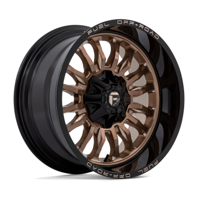 Fuel 1PC - Fuel Off Road D797 ARC 20x10 6x135/5.5 -18mm Platinum Bronze/Black D79720009847