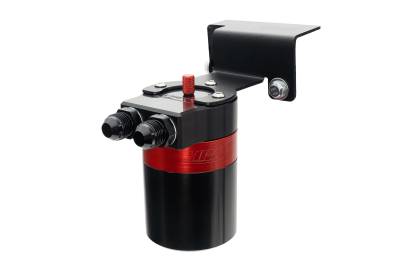 HPS Performance - HPS 860-003 Aluminum Oil Catch Can Kit for 22-24 Toyota Tundra V6