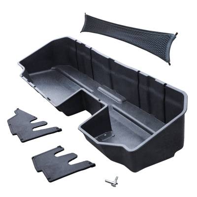 TYGER Auto - Tyger TG-CB5C2278 Black Underseat Storage Box 19-22 Silverado & Sierra DC & CC