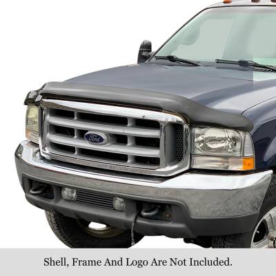 APS - APS Stainless Billet Bumper Grille Black 99-04 Super Duty/Excursion GR06HEC98J