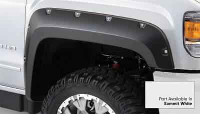 Bushwacker - Bushwacker Pocket Style F/R Fender Flares-Painted GMC Sierra HD 40967-14