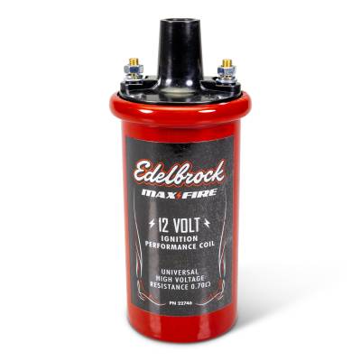 Edelbrock - Edelbrock 22746 Electronic Oil Filled Ignition Coil w/Black Finish