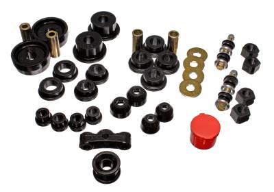 Energy Suspension - Energy Suspension 16.18101G Hyper-Flex Master Bushing Kit Black