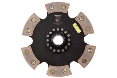 Advanced Clutch - Advanced Clutch 6236007 ACT 6 Pad Rigid Race Clutch Disc