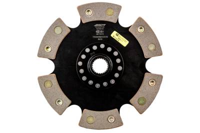 Advanced Clutch - Advanced Clutch 6220010 ACT 6 Pad Rigid Race Clutch Disc