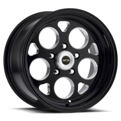 Vision Wheel - Vision Wheels 561 Sport Mag 15x8 5x4.5 27mm Black Gloss & Machined 561-5865B27