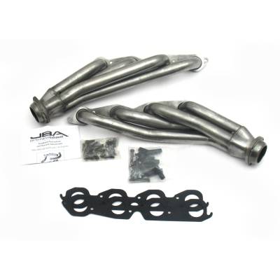 JBA Racing Headers - JBA Headers 1.75" Shorty Stainless Headers-Raw GM C/K 7.4L 1822S-1