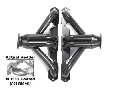 Hedman Hedders - Hedman Hedders 68366 Street Rod HTC Mild Steel Block Hugger Exhaust Header ALL