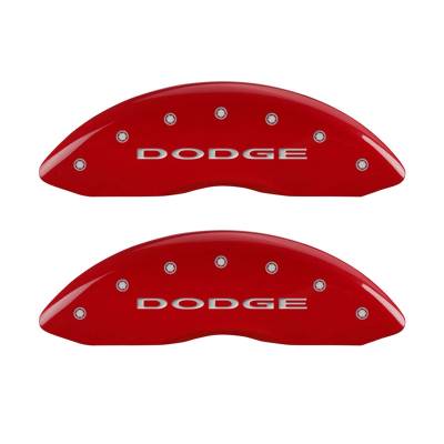 MGP Caliper Covers - MGP Front Caliper Covers Red for Caliber 12002FDD4RD