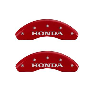 MGP Caliper Covers - MGP Front Caliper Covers Red Honda Insight 20003FHONRD