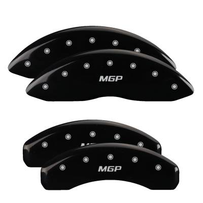 MGP Caliper Covers - MGP Front/Rear Caliper Covers Gloss Black Tesla Model S 56002SMGPBK