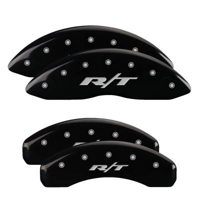 MGP Caliper Covers - MGP Front/Rear Caliper Covers Gloss Black for 1500 Pickup 55001SRT1BK