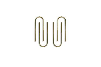 MaxTrac - MaxTrac 910203 2" Lift Blocks U-Bolts for 02-08 Dodge RAM 1500 2WD