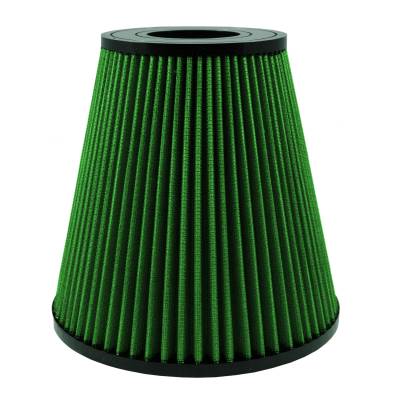 Green Filter USA - Green Filter 7207 Dual Cone Air Filter 7.63" H 4" ID 7.75" OD 4.75" Top
