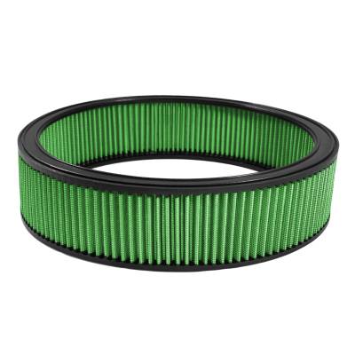 Green Filter USA - Green Filter 7043 Round Air Filter 3.5" H 12" ID 14" OD 14" Top