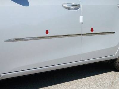 Quality Automotive Accessories - Quality Automotive AT14112 Side Accent Trim for Toyota Corolla