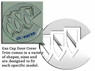 Quality Automotive Accessories - Quality Automotive GC44520 Fuel Door Cover 04-07 Buick Rainier