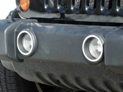 Quality Automotive Accessories - Quality Automotive ML47085 Marker Light Trim for Jeep Wrangler