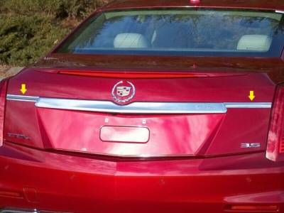 Quality Automotive Accessories - Quality Automotive LB54250 License Plate Bezel 2014 Cadillac CTS