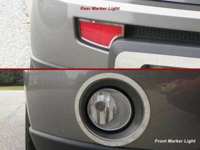 Quality Automotive Accessories - Quality Automotive ML10830 Marker Light Trim for 10-11 Kia Soul
