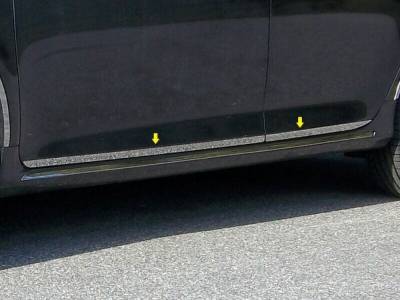 Quality Automotive Accessories - QAA TH12130 Stainless Rocker Panel Trim 4Pc for 12-14 Toyota Camry