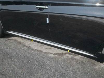 Quality Automotive Accessories - QAA TH13165 Stainless Rocker Panel Trim 4Pc for 13-18 Toyota Avalon