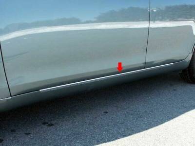 Quality Automotive Accessories - QAA TH27131 Stainless Rocker Panel Trim 2pc for 07-11 Toyota Camry