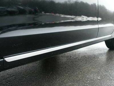 Quality Automotive Accessories - QAA TH28281 Stainless Rocker Panel Trim 2pc for 08-12 Honda Accord