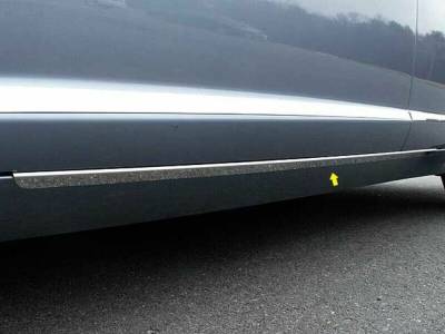 Quality Automotive Accessories - QAA TH29098 Stainless Rocker Panel Trim 2pc for 09-15 Jaguar XF