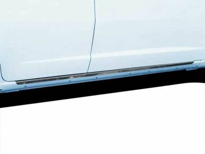 Quality Automotive Accessories - QAA TH29220 Stainless Rocker Panel Trim 2pc for 09-13 Honda Fit
