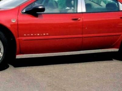 Quality Automotive Accessories - QAA TH39760 Stainless Rocker Panel Trim 4Pc for 99-04 Chrysler 300M