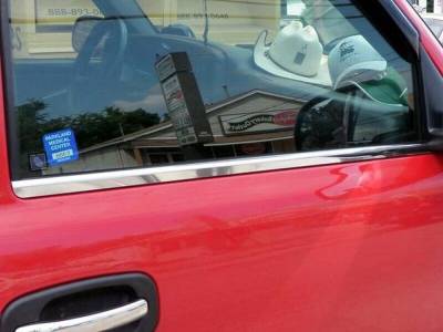 Quality Automotive Accessories - Quality Automotive WS47181 Window Sill Accent Kit 07-09 Chevrolet Silverado