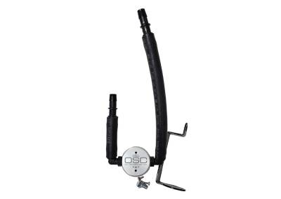 J&L Oil Separator Co - J&L Oil Separator 3.0 Passenger Side Mounted Oil Separator Silver 3061P-C