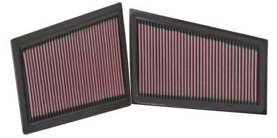 K&N - K&N 33-2940 Drop-In Replacement Air Filter