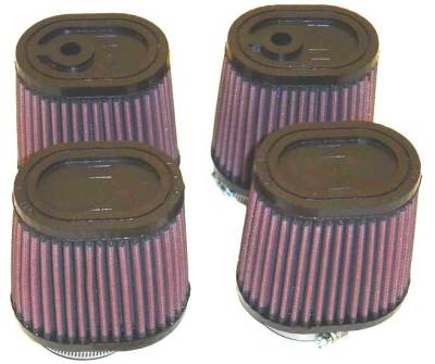 K&N - K&N RU-2989 Universal Clamp-On Air Filter