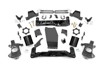 Rough Country Suspension Systems - Rough Country 7" Suspension Lift Kit 14-16 Sierra 1500 Denali 18102
