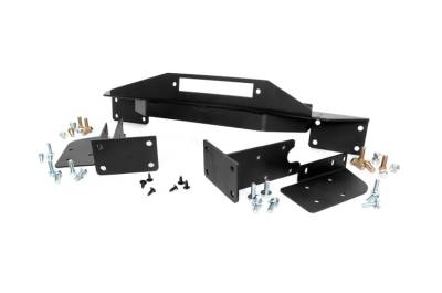 Rough Country Suspension Systems - Rough Country Winch Mounting Plate for 93-98 Grand Cherokee ZJ 1049