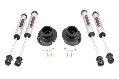 Rough Country Suspension Systems - Rough Country 37770 2.5" Suspension Leveling for 13-24 Ram HD Leaf 4WD