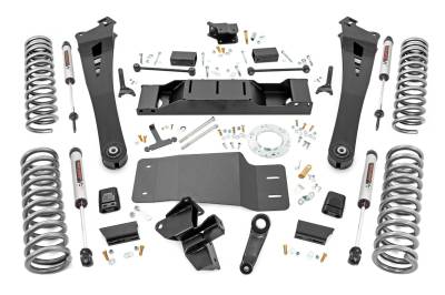 Rough Country Suspension Systems - Rough Country 38370 5" Suspension Lift Kit for 19-24 Ram 2500 4WD