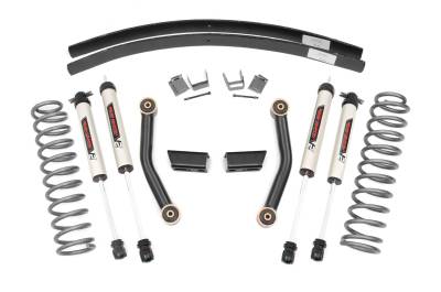 Rough Country Suspension Systems - Rough Country 670X70 3" Suspension Lift Kit for 84-01 Jeep Cherokee XJ