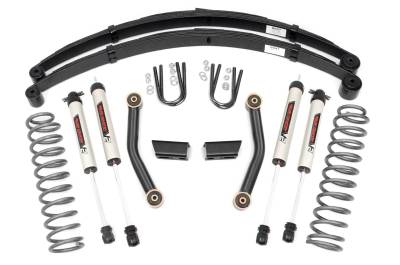 Rough Country Suspension Systems - Rough Country 630X70 3" Suspension Lift Kit for 84-01 Cherokee XJ