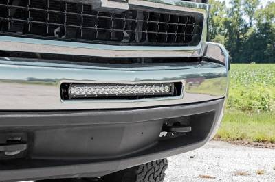 Rough Country Suspension Systems - Rough Country 20" LED Light Bar Bumper Mounts 07-13 Silverado/Sierra 70523